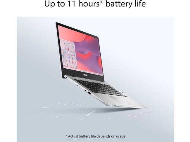 ASUS Chromebook Flip CX1 Convertible Laptop, 14' FHD NanoEdge 360-degree Touchscreen, Intel Celeron N4500 Processor, 128GB eMMC Storage, 8GB RAM,...