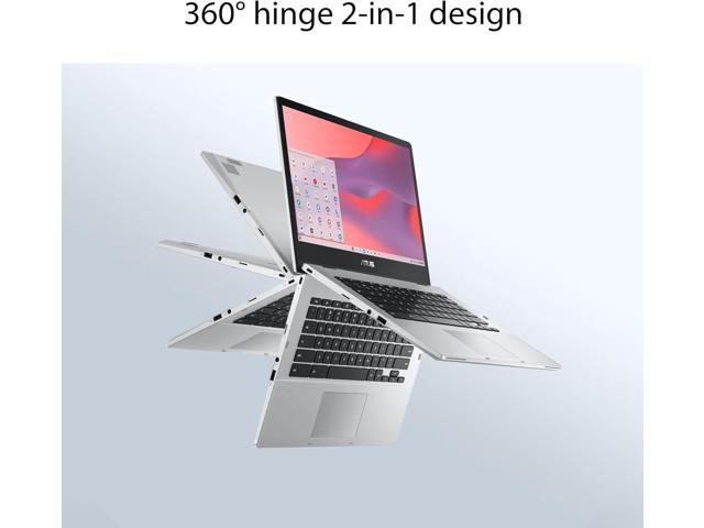 ASUS Chromebook Flip CX1 Convertible Laptop, 14' FHD NanoEdge 360-degree Touchscreen, Intel Celeron N4500 Processor, 128GB eMMC Storage, 8GB RAM,...