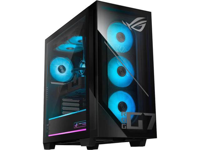 ASUS - ROG GM700 Gaming Desktop - AMD Ryzen 7 8700F - 32GB Memory - NVIDIA GeForce RTX 5060Ti 16GB - 1TB SSD - Black - image 6