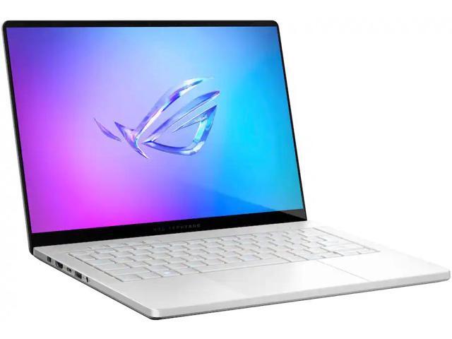 ASUS - ROG Zephyrus G14 14' OLED 3K 120Hz Gaming Laptop - AMD Ryzen 9 270 - 16GB LPDDR5X - GeForce RTX 5060 - 1TB SSD - Platinum White