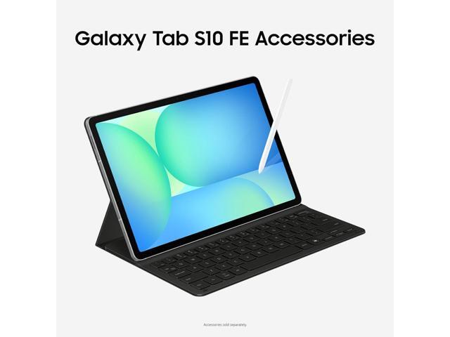 SAMSUNG Galaxy Tab S10 FE 128GB WiFi Android Tablet, Large Display, Long Battery Life, Exynos 1580 Processor, IP68 Water-Resistant, 90 Hz Refresh,...