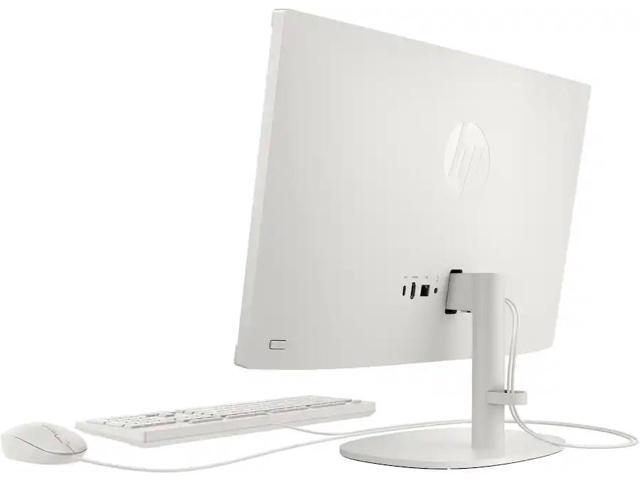 HP - 21.5" All-in-One - Intel Processor N100 2023 - 8GB Memory - 128GB UFS - Cashmere White - image 5