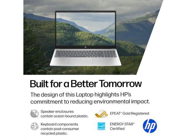 HP - 15.6" Full HD Touch-Screen Laptop - Intel Core i5 1334U 2023 - 16GB Memory - 512GB SSD - Natural Silver - image 4