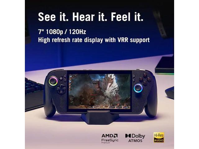 ROG Xbox Ally X 7" FHD 120Hz Gaming Handheld, 3-Month Xbox Game Pass Premium, AMD Ryzen AI Z2 Extreme, 24GB RAM, 1TB SSD - Windows - image 6