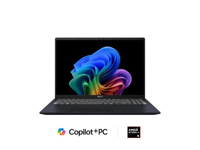 ASUS - Vivobook 16 16" FHD+ Laptop - Copilot+ PC - AMD Ryzen AI 5 330 with 16GB Memory - 512GB SSD - Quiet Blue - image 3