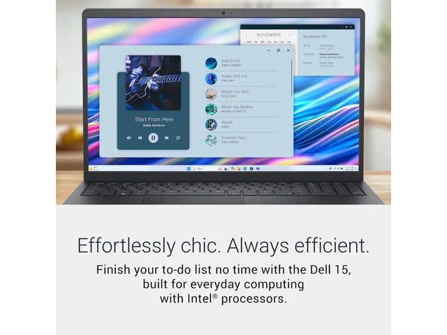 Dell - 15.6" FHD Touchscreen Laptop - Intel Core i7 1355U 2023 - 16GB Memory - 1TB Storage - Carbon Black - image 4