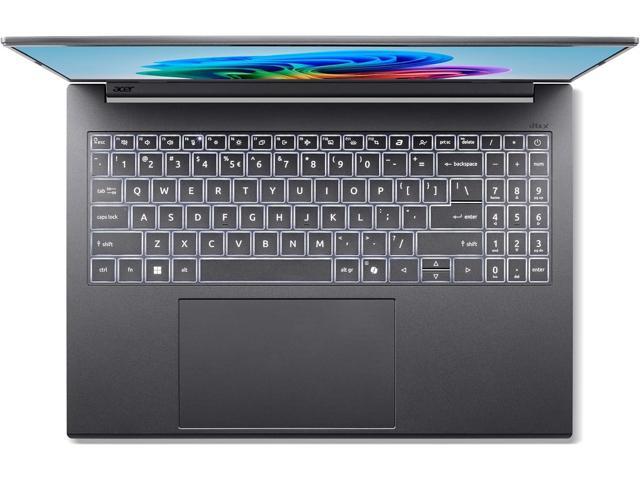 acer Aspire 16 AI Copilot+ PC 16' WUXGA 120Hz 100% sRGB Display Snapdragon X NPU: 45 Tops - GPU: Up to 1.7 TFLOPs 16GB LPDDR5X 512GB PCIe...
