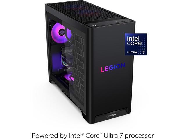 Lenovo Legion Tower 5i AI-Powered Gaming PC - Intel Core Ultra 7 265F Processor NVIDIA GeForce RTX 5070 Ti Graphics 32 GB Memory 1 TB Storage...