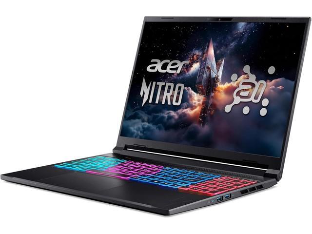 Acer Nitro V 16S AI Gaming Laptop AMD Ryzen 7 260 Processor NVIDIA GeForce RTX 5060 Laptop GPU (572 AI Tops) 16' WUXGA IPS 180Hz Display ...
