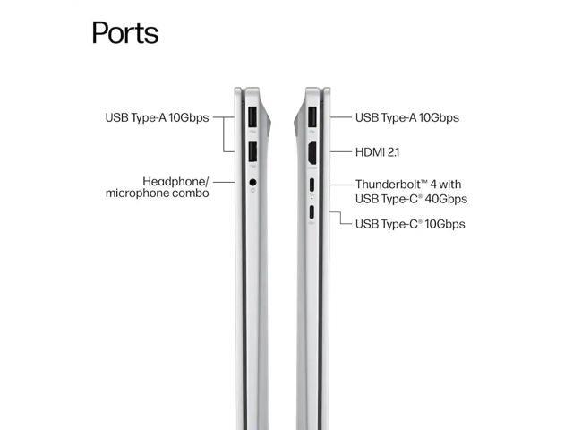 HP - OmniBook X - Copilot+ PC - 17.3" FHD Touch-Screen Laptop - Intel Core Ultra 7 256V 2024 - 16GB Memory - 1TB SSD - Glacier Silver - image 4