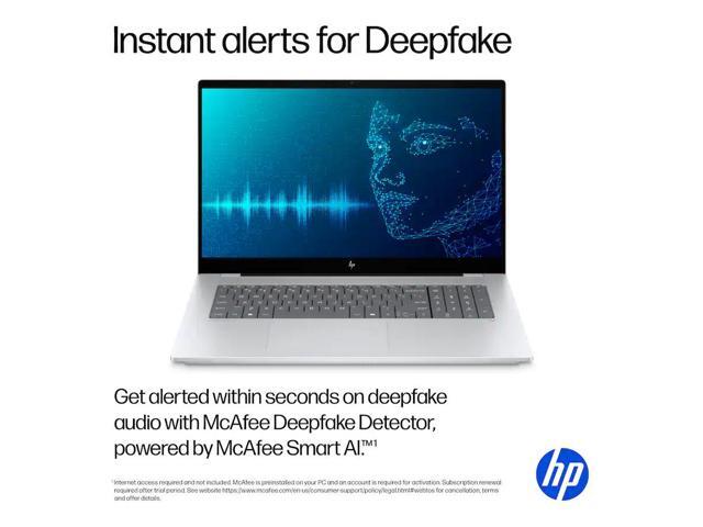 HP - OmniBook X - Copilot+ PC - 17.3" FHD Touch-Screen Laptop - Intel Core Ultra 7 256V 2024 - 16GB Memory - 1TB SSD - Glacier Silver - image 5