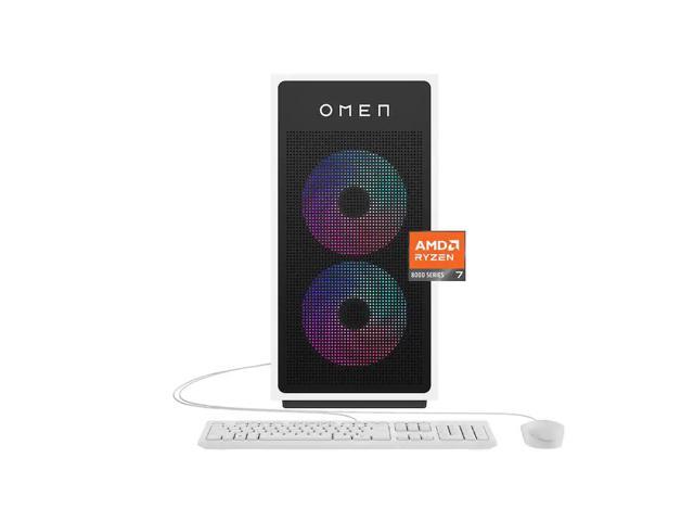 HP OMEN - 35L Gaming Desktop - AMD Ryzen 7 8700F 2024 - 16GB DDR5 Memory - NVIDIA GeForce RTX 5060 Ti 16GB GDDR7 - 1TB SSD - Panda Metal - image 3