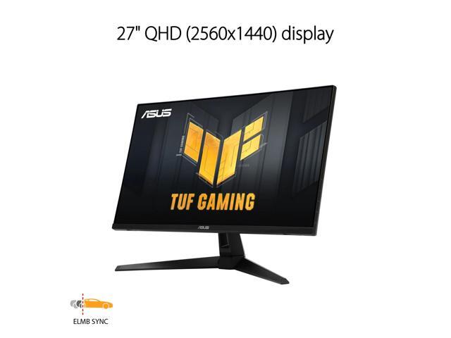 ASUS TUF Gaming VG27AQ3AZ Gaming Monitor 27' QHD (2560x1440), 180Hz, Fast IPS, 1ms (GTG)