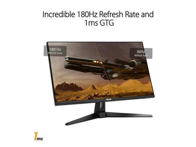 ASUS TUF Gaming VG27AQ3AZ Gaming Monitor 27' QHD (2560x1440), 180Hz, Fast IPS, 1ms (GTG)