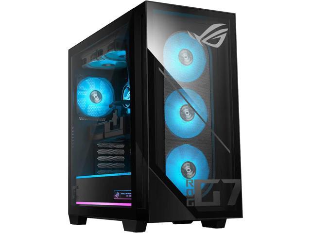 ASUS - ROG GM700 Gaming Desktop - AMD Ryzen 7 9800X3D - 32GB Memory - NVIDIA GeForce RTX 5070Ti 16GB - 2TB SSD - Black - image 5
