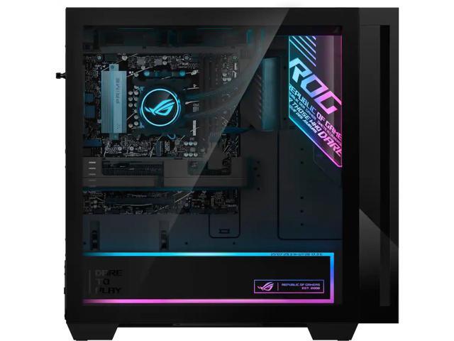ASUS - ROG GM700 Gaming Desktop - AMD Ryzen 7 9800X3D - 32GB Memory - NVIDIA GeForce RTX 5070Ti 16GB - 2TB SSD - Black - image 4