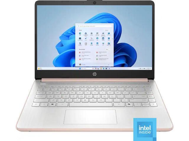 HP - 14" Laptop - Intel Processor N150 2025 - 4GB Memory - 128GB UFS - Pale Rose Gold - image 3