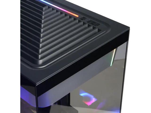 CyberPowerPC - Gaming Desktop - AMD Ryzen 7 8700F - AMD Radeon RX 7700 16GB - 16GB DDR5 - 1TB PCIe 4.0 SSD - Black - image 6