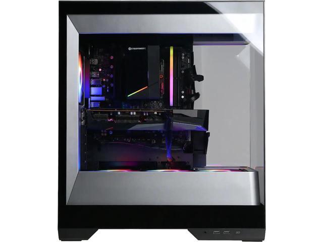 CyberPowerPC - Gaming Desktop - AMD Ryzen 7 8700F - AMD Radeon RX 7700 16GB - 16GB DDR5 - 1TB PCIe 4.0 SSD - Black - image 7