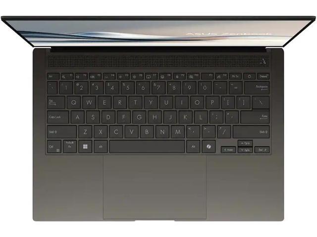 ASUS - Zenbook S 14 14" 3K OLED Touch Screen Laptop - Copilot+ PC - Intel Core Ultra 7 - 32GB RAM - 1TB SSD - Zumaia Gray - image 3