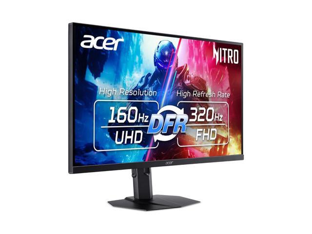 Acer Nitro 27 4K UHD 3840 x 2160 Gaming IPS MiniLED Monitor AMD FreeSync Premium 160Hz Refresh Rate to FHD 320Hz (DFR) Up to 0.5ms 1 x...
