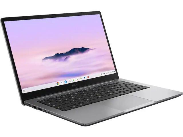 ASUS - CX14 14" FHD Chromebook Plus Laptop with Google AI - Intel Core 3 - 8GB Memory - 128GB eMMC - Misty Grey - image 3
