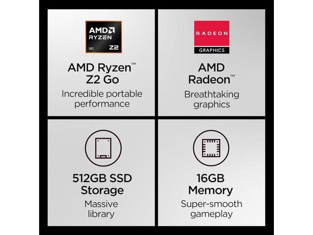 Lenovo Legion Go S - 2025 - Mobile Gaming Console - AMD Radeon graphics - 8' PureSight IPS Display - 120Hz - AMD Ryzen Z2 Go - 16GB Memory - 512GB...
