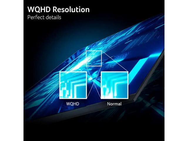 Acer - Nitro-27.0 " IPS WQHD 180Hz 0.5ms FreeSync Monitor with HDR 10 (DisplayPort, HDMI) - Black - image 3