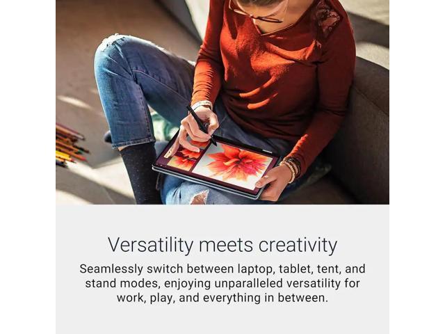 Dell - Plus - Copilot+ PC - 16" 2K 2-in-1 Touchscreen Laptop - Intel Core Ultra 7 256V 2024 - 16GB Memory - 1TB Storage - Ice Blue - image 3