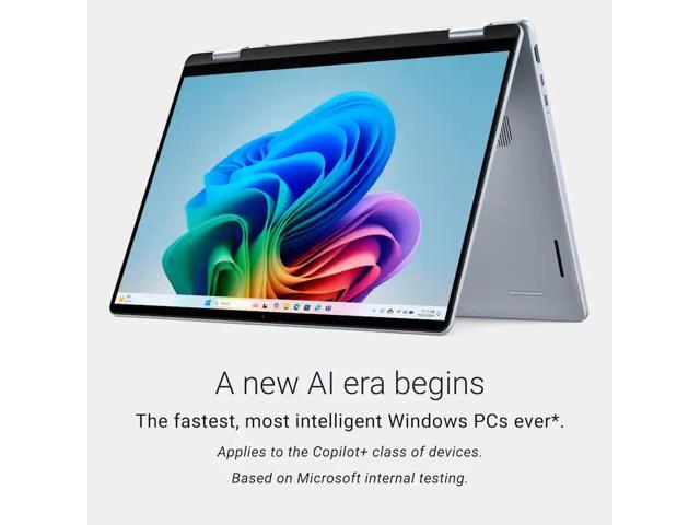 Dell - Plus - Copilot+ PC - 16" 2K 2-in-1 Touchscreen Laptop - Intel Core Ultra 7 256V 2024 - 16GB Memory - 1TB Storage - Ice Blue - image 6