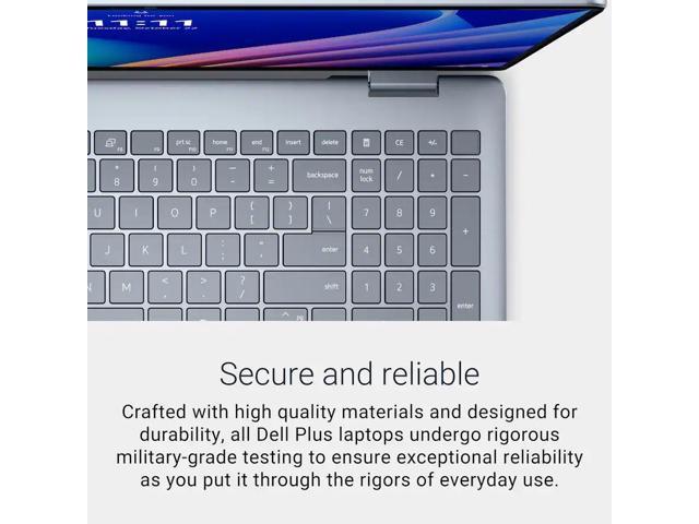 Dell - Plus - Copilot+ PC - 16" 2K 2-in-1 Touchscreen Laptop - Intel Core Ultra 7 256V 2024 - 16GB Memory - 1TB Storage - Ice Blue - image 4