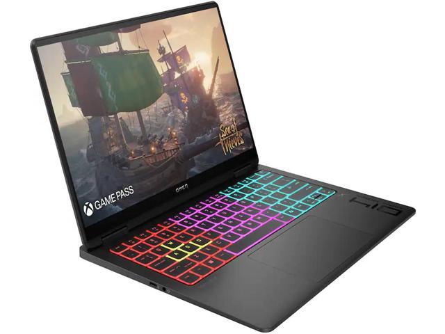HP OMEN - Transcend 14" 120Hz 3K OLED Gaming Laptop - Intel Core Ultra 9-285H - 32GB Memory - NVIDIA GeForce RTX 5070 - 1TB SSD - Shadow Black - image 6