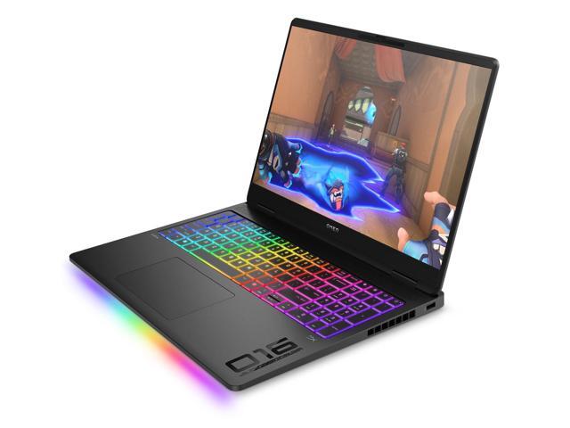 HP OMEN MAX Gaming Laptop 16-ah0097nr 16', Windows 11 Home, Intel Core Ultra 9, 32GB RAM, 1TB SSD, NVIDIA GeForce RTX 5080, WQXGA, Shadow black
