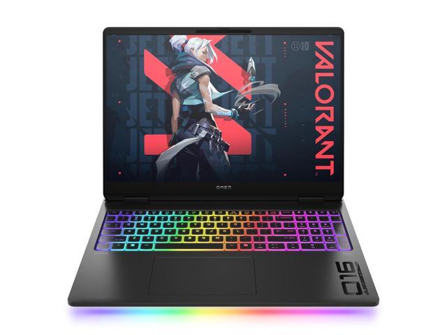 HP OMEN MAX Gaming Laptop 16-ah0097nr 16', Windows 11 Home, Intel Core Ultra 9, 32GB RAM, 1TB SSD, NVIDIA GeForce RTX 5080, WQXGA, Shadow black
