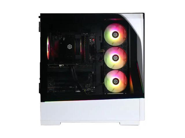 CyberPowerPC - Gaming Desktop - AMD Ryzen 7 9700X - NVIDIA GeForce RTX 5060 Ti 8GB - 16GB DDR5 - 2TB PCIe 4.0 SSD - White - image 5