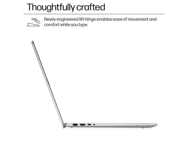 HP - 17.3" Full HD Laptop - Intel Core i7 1355U 2023 - 16GB Memory - 1TB SSD - Natural Silver - image 4