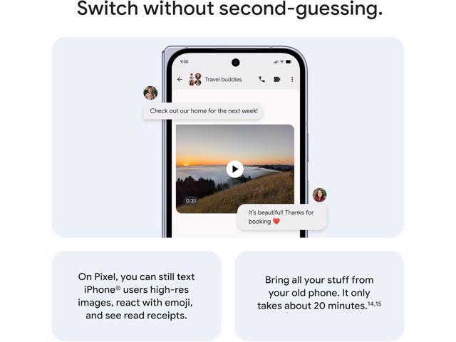 Google - Pixel 10 Pro Fold 512GB (Unlocked) - Moonstone - image 3