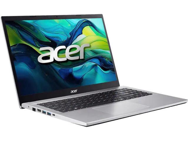 Acer - Aspire Go 15 – 15.6" FHD Laptop – AMD Ryzen 7 7730U 2023 – AMD Radeon Graphics - 16GB DDR4 – 512GB PCIe Storage - Pure Silver - image 4