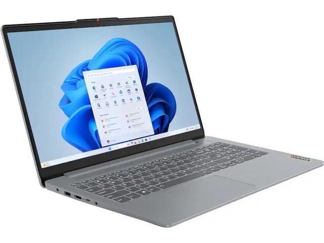 Lenovo - IdeaPad Slim 3i 15.6" Full HD Laptop - Intel Processor N150 2024- 8GB Memory - 128GB UFS - Arctic Grey - image 3