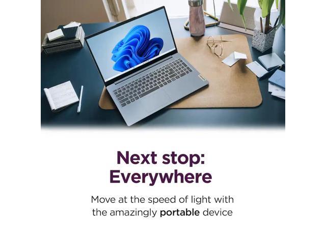 Lenovo - IdeaPad Slim 3i 15.6" Full HD Laptop - Intel Processor N150 2024- 8GB Memory - 128GB UFS - Frost Blue - image 4