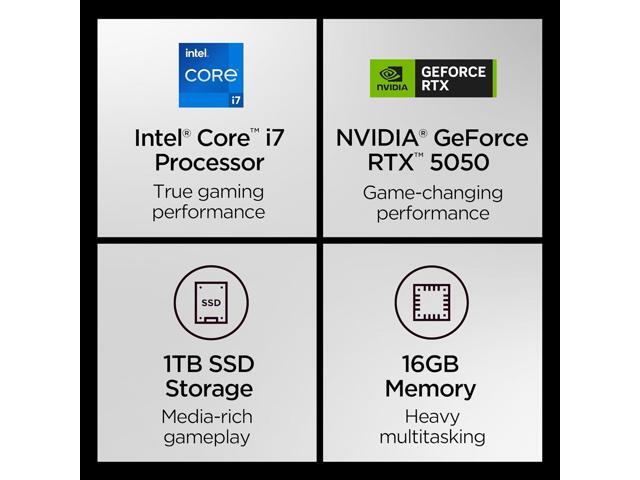 Lenovo Legion LOQ AI-Powered Gaming Laptop - Intel Core i7-13650HX - 15.6' FHD IPS Display 144Hz NVIDIA GeForce RTX 5050 16GB Memory 1TB...