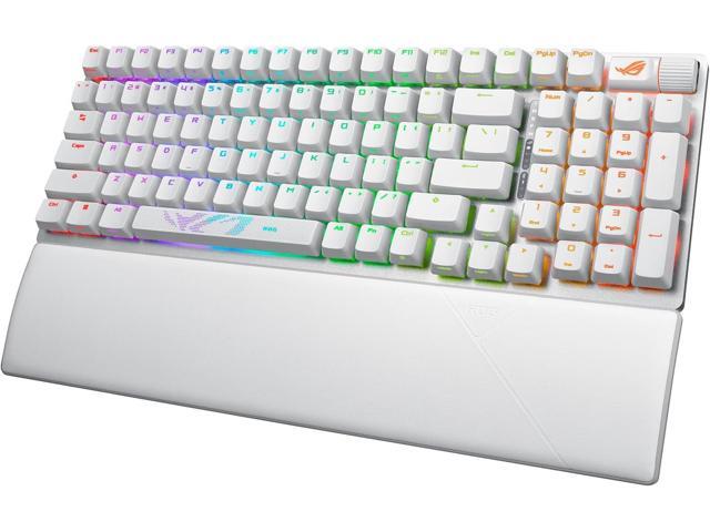 ASUS ROG Strix Scope II 96 Wireless Mechanical Gaming Keyboard 96% Full-Size, Tri-Mode Connectivity, Hot Swappable Pre-lubed ROG NX Storm Clicky...