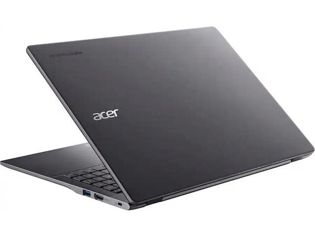 Acer - Chromebook Plus 516 Laptop with Google AI – 16" WUXGA Display - Intel i3-1315U – 8GB LPDDR5 – 128GB UFS – Wi-Fi 6E - Steel Gray - image 4