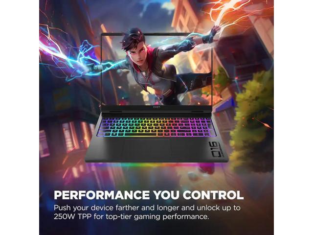 HP OMEN - MAX 16" 240Hz Gaming Laptop - Intel Core Ultra 9 275HX 2025 - 32GB Memory - NVIDIA GeForce RTX 5080 - 1TB SSD - Shadow Black - image 5