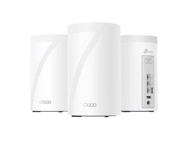 TP-Link Deco 7 Pro BE13000 Tri-Band Wi-Fi 7 Whole Home Mesh Router System, 3-Pack