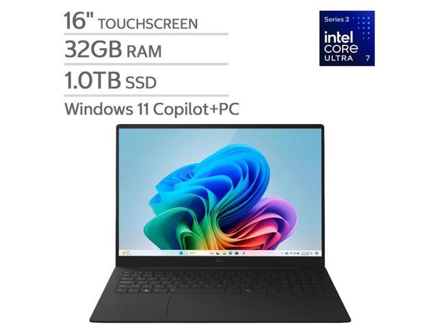 LG gram Pro 16' Copilot+ PC - Intel Core Ultra 7 355 Processor - WQXGA (2560 x 1600) - 32GB RAM - 1TB SSD - Windows 11 Home