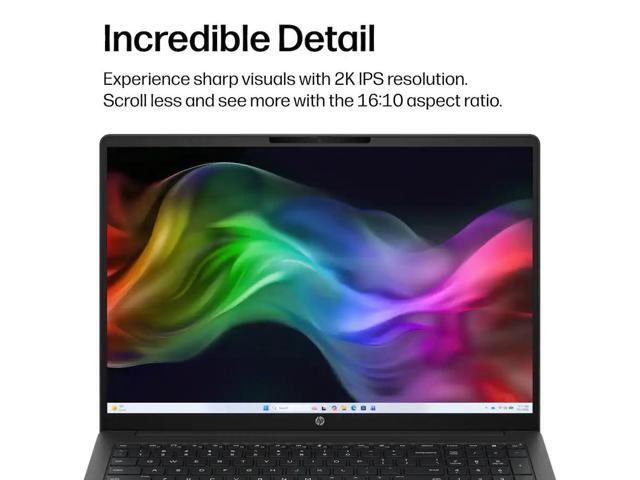 HP - OmniBook 3 16" 2K Touchscreen Laptop - Intel Core Ultra 5 (2025) - 16GB Memory - 512GB SSD - Mica Silver - image 4