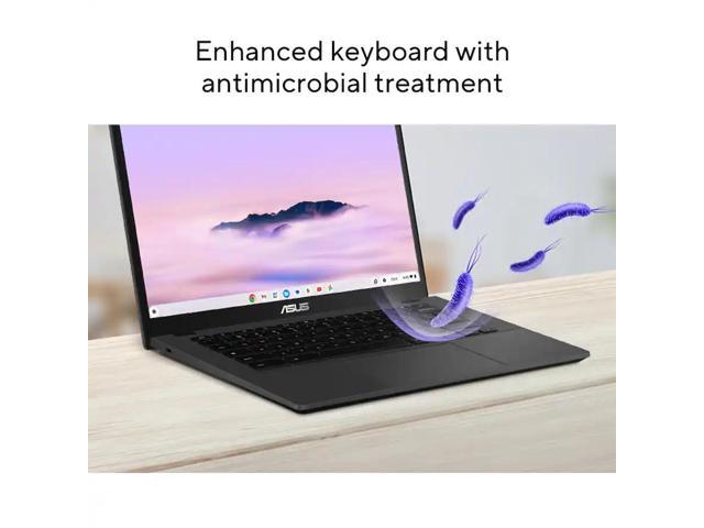 ASUS - CX34 14" FHD Chromebook Plus Laptop with Google AI - Intel Core 5 120U (2024) - 8GB Memory - 128GB Storage - Staid Black - image 7