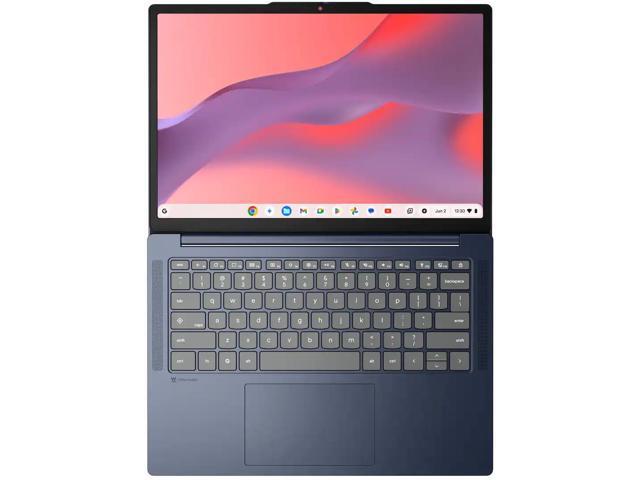 Lenovo - IdeaPad Slim 3 Chromebook - 14" 2K Touchscreen Laptop - MediaTek Kompanio 540 2025 - 4GB Memory - 64GB eMMC - Cosmic Blue - image 2