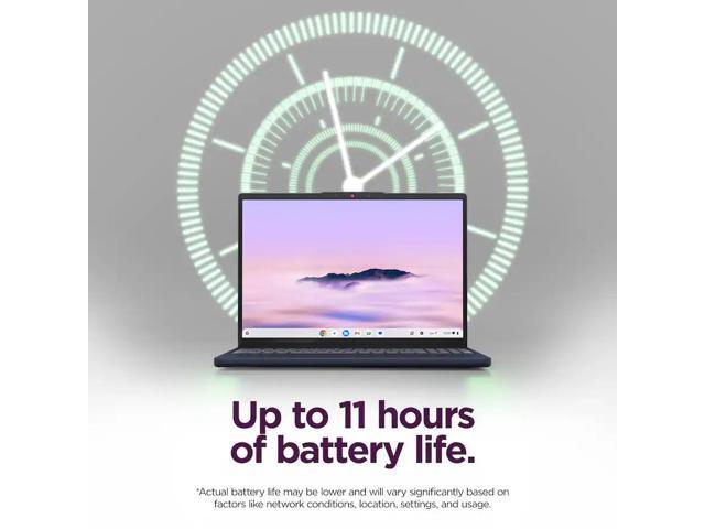 Lenovo - Chromebook Plus 15.3" 2K Touchscreen Laptop - Intel Core 3 Processor N355 2025 - 8GB Memory - 128GB UFS - Cosmic Blue - image 5